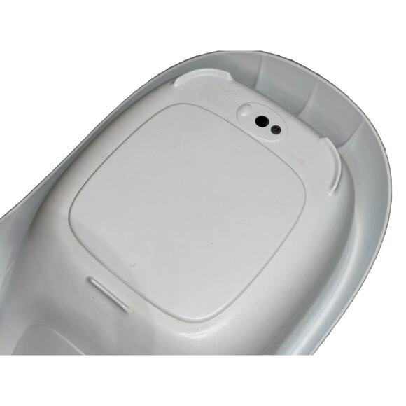 Boon Soak 3-Stage Bathtub - 0-18 Months Temperature Gauge - Gray and White - Picture 4 of 4